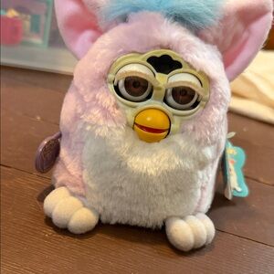 Pink and White Furby Baby by Tomy
